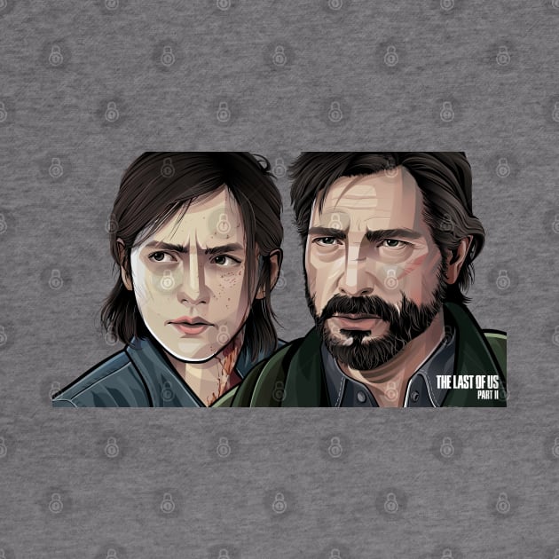 Ellie & Joel The Last of Us Part II by RSN